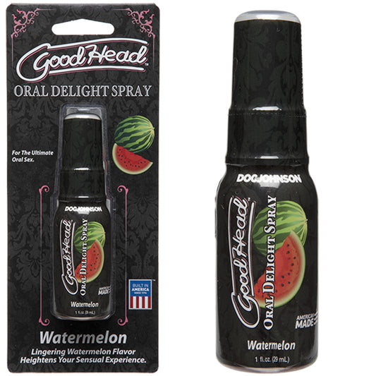 Doc Johnson GoodHead Oral Delight Spray Watermelon Edible Sex Lube