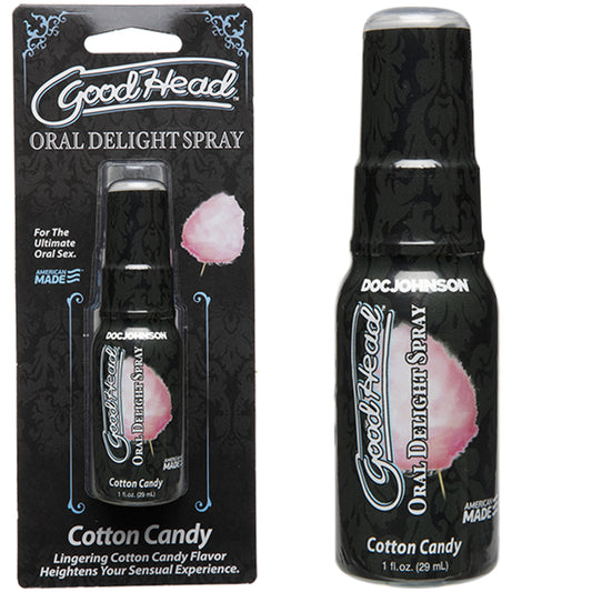 Doc Johnson GoodHead Oral Delight Spray Cotton Candy Edible Sex Lube