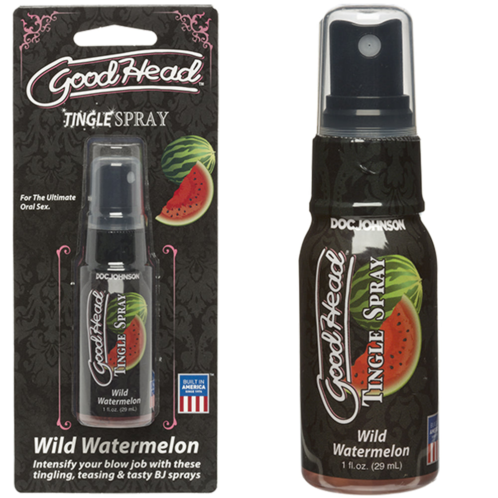 Doc Johnson GoodHead Tingle Spray WATERMELON Flavoured Edible Oral Sex Lube