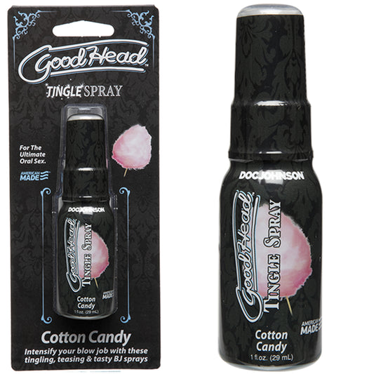 Doc Johnson GoodHead Tingle Spray COTTON CANDY Flavoured Edible Oral Sex Lube