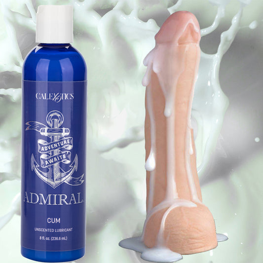 Admiral Cum Unscented Lubricant Fake Sperm Personal Sex Lube Jizz Spunk 236ml
