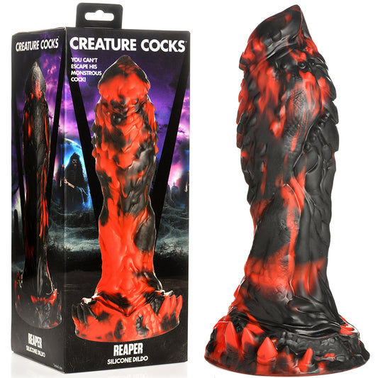 Creature Cocks Grim Reaper Silicone Dildo Large Fat Dong Suction Cup Sex Toy