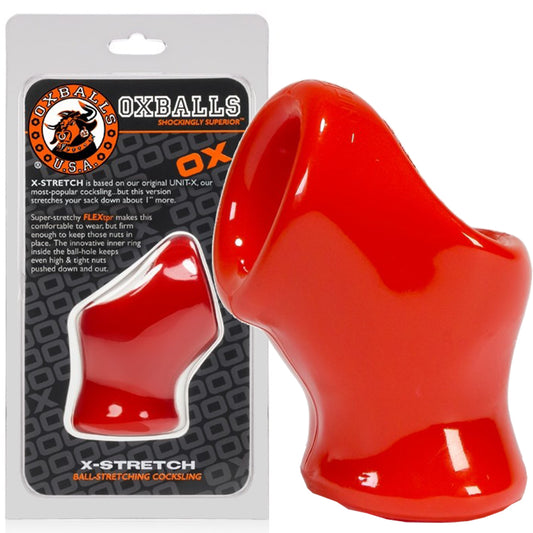 OxBalls Unit X Stretch Cocksling Red