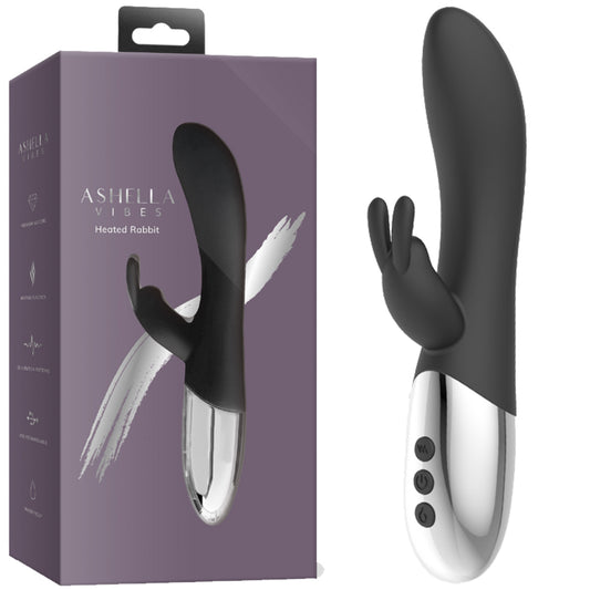 Ashella Vibes Heated Rabbit  G-Spot Vibrator Rechargeable Sex Toy