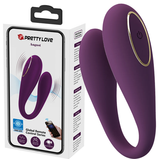 Pretty Love August App Control Couples Vibrator Rechargeable