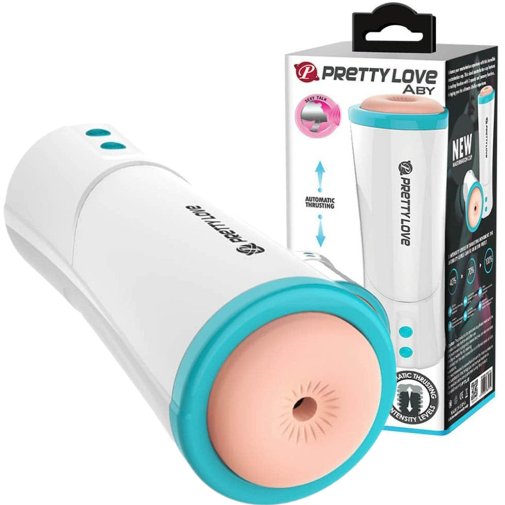 Pretty Love Aby AUTOMATIC THRUSTING Male Masturbator ASS Moaning Voice