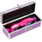 BMS Lockable KEYLESS Vibrator Case Sex Toy Storage Trunk Chest Purple