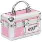 BMS Lockable KEYLESS Vibrator Case Sex Toy Storage Trunk Chest Mini Pink