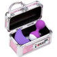 BMS Lockable KEYLESS Vibrator Case Sex Toy Storage Trunk Chest Mini Pink