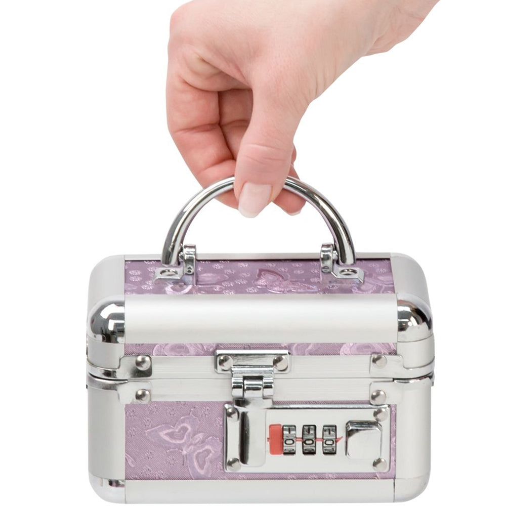 BMS Lockable KEYLESS Vibrator Case Sex Toy Storage Trunk Chest Mini Pu mojozau BMS Lockable KEYLESS Vibrator Case Sex Toy Storage Trunk Chest Mini Pu mojozau