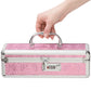 BMS Lockable KEYLESS Vibrator Case Sex Toy Storage Trunk Chest Pink
