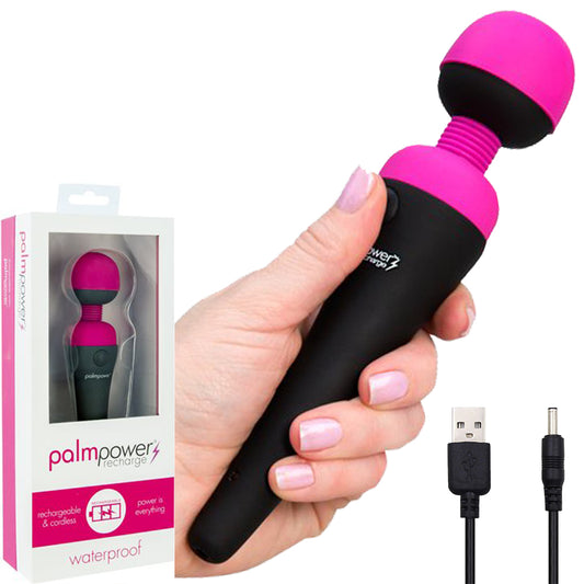 Palm Power Recharge Personal Massager Waterproof