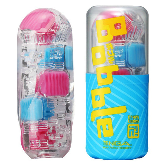 Tenga Bobble Crazy Cubes 3D Male Masturbator Pocket Pussy