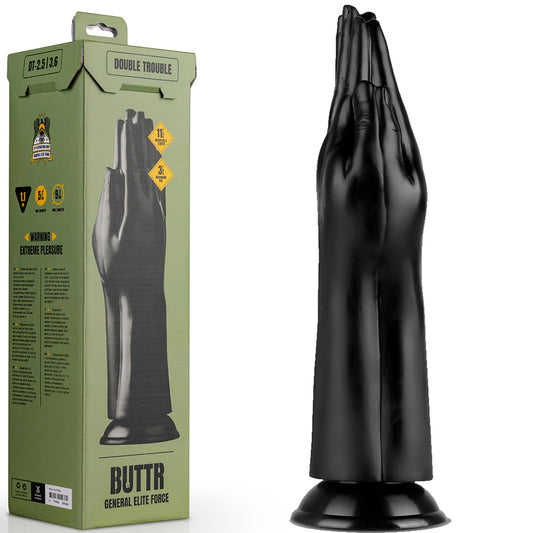 BUTTR Double Trouble Fisting Dildo 30.7cm XXL Anal Butt Plug Bitch Fist Sex Toy