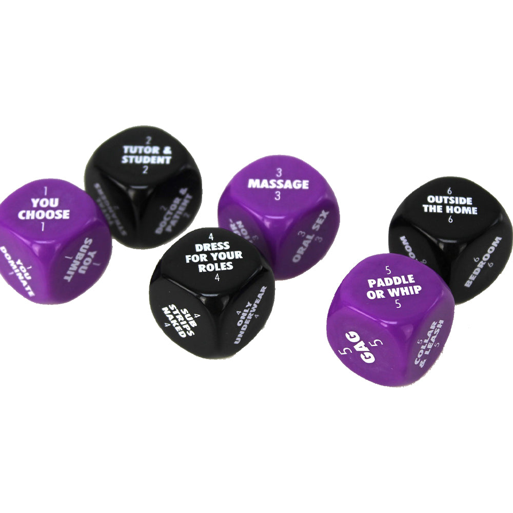 Sexy 6 Erotic Game Dice Kinky Edition