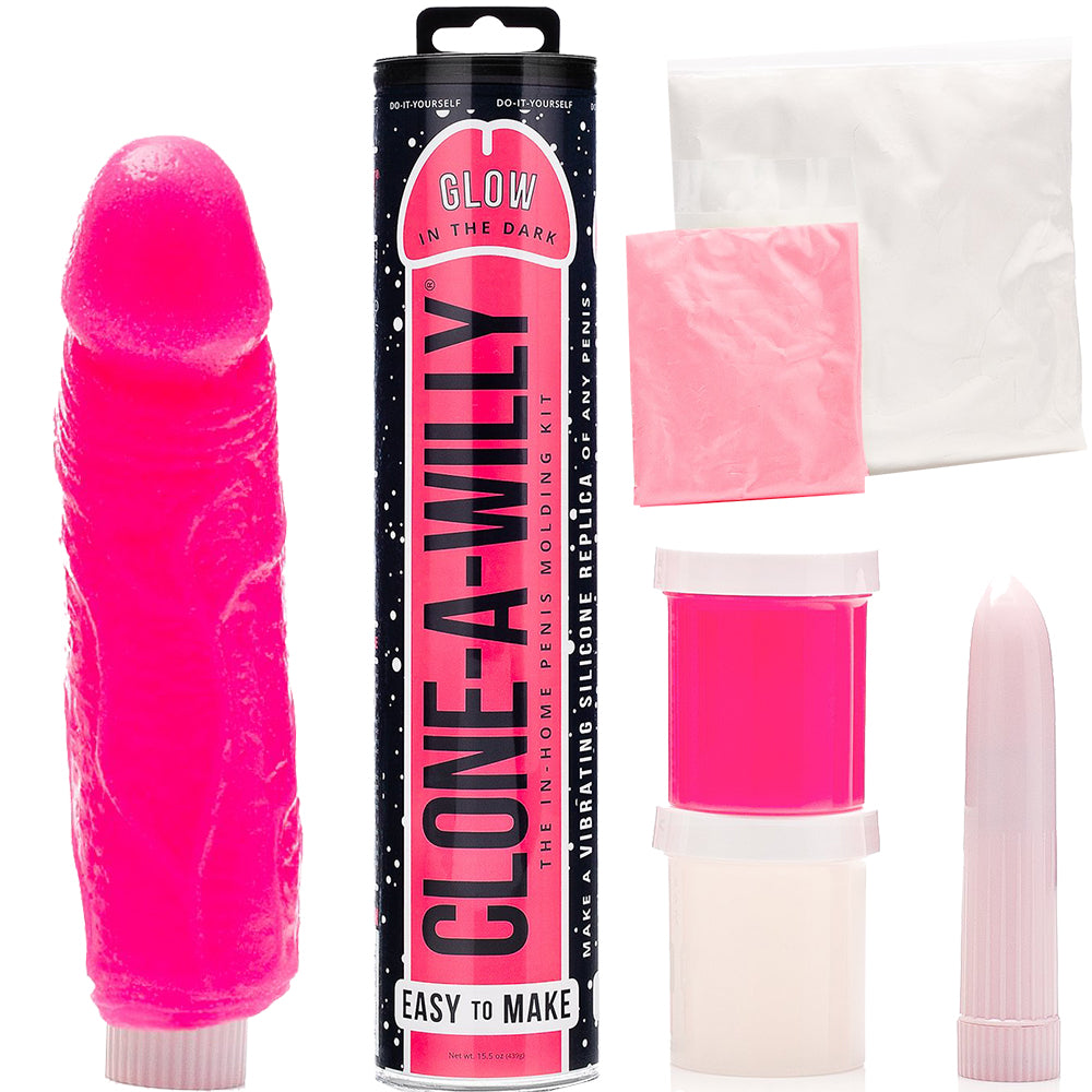 Clone a Willy Glow Pink Penis Cloning Kit