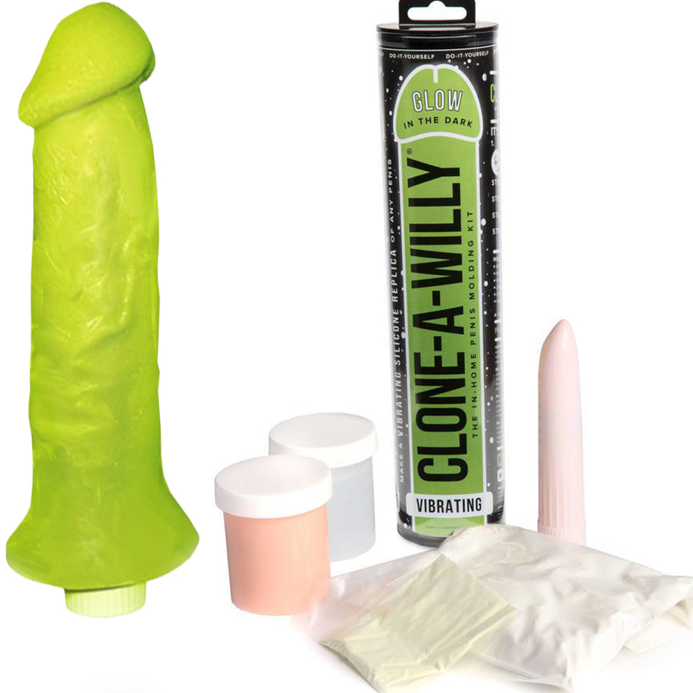 Clone-A-Willy Glow in the Dark Penis Cloning Kit Vibrator