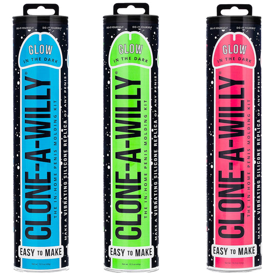 Clone-A-Willy Glow in the Dark Penis Cloning Kit Vibrator