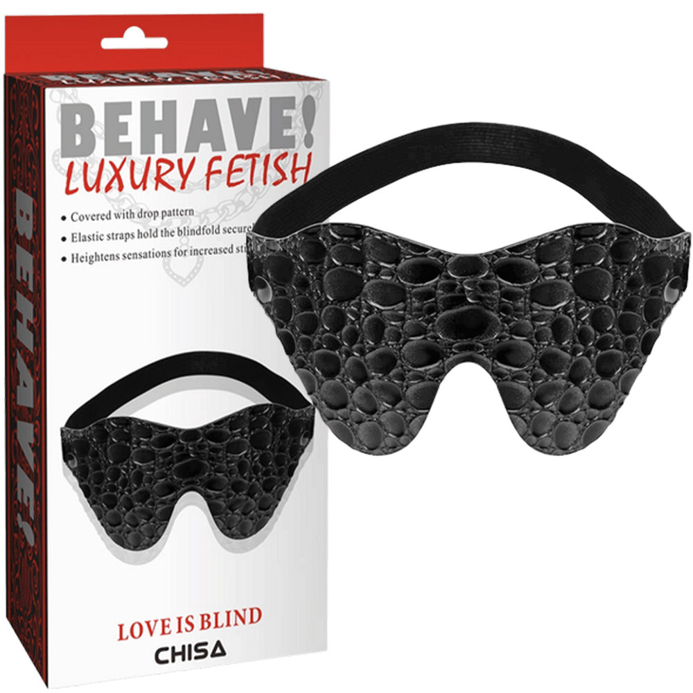 Chisa Love is Blind Blindfold BDSM Eye Mask Bondage Role Play Fetish Sex Toy