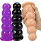 Cucus Beaded Anal Plug Large 19.5cm Butt Dildo
