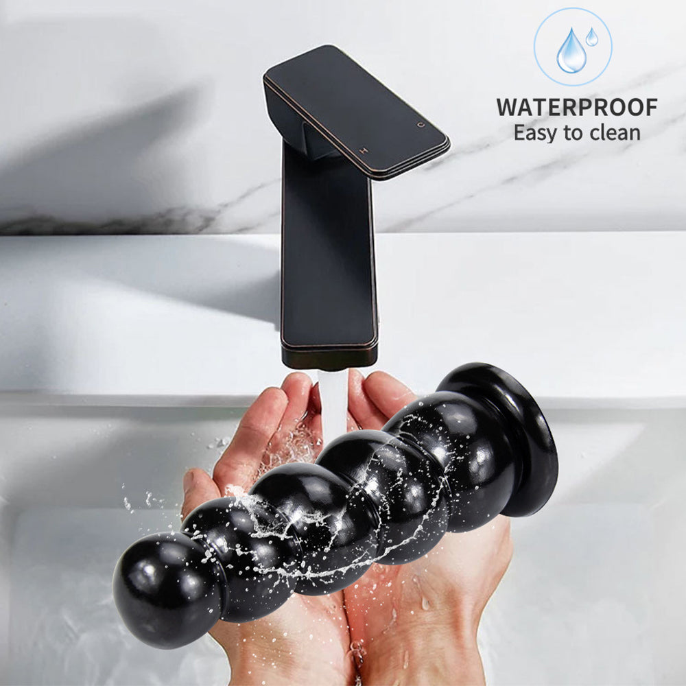 Cucus Beaded Anal Plug Large 19.5cm Butt Dildo