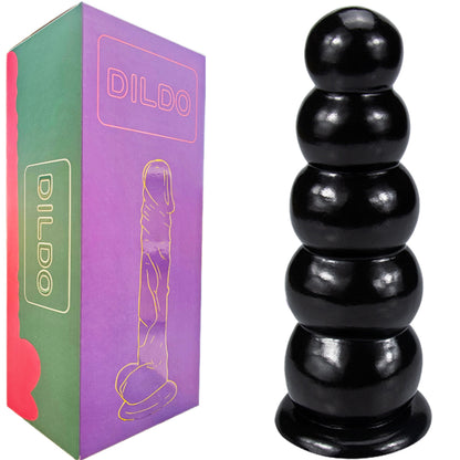 Cucus Beaded Anal Plug Large 19.5cm Butt Dildo