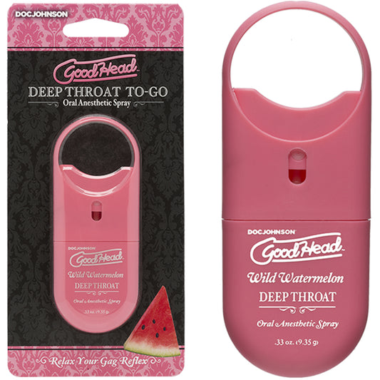 GoodHead Deep Throat Spray Watermelon Flavoured Oral Sex Desensitizer Lube