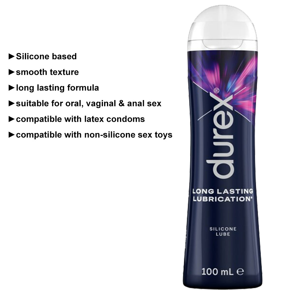 Durex Perfect Glide Silicone Lube 100ml Personal Sex Lubricant