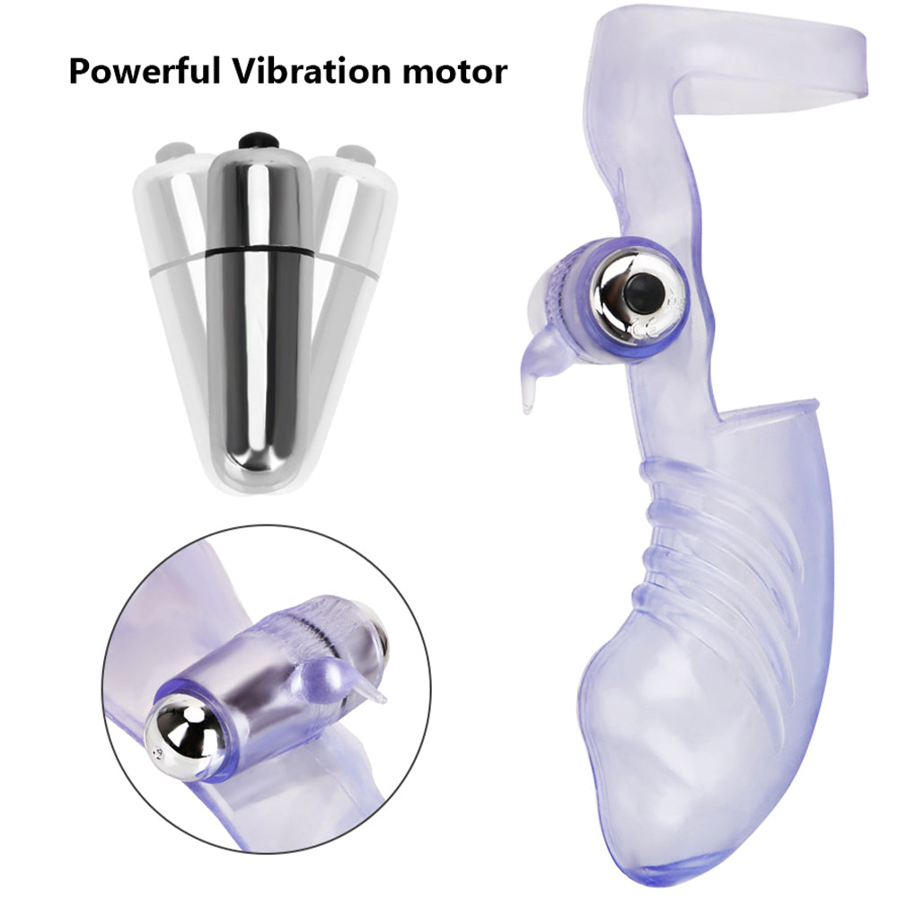 Fizz Finger Vibrator Power Bullet Clitoral Stimulator G-Spot Couples Sex Toy