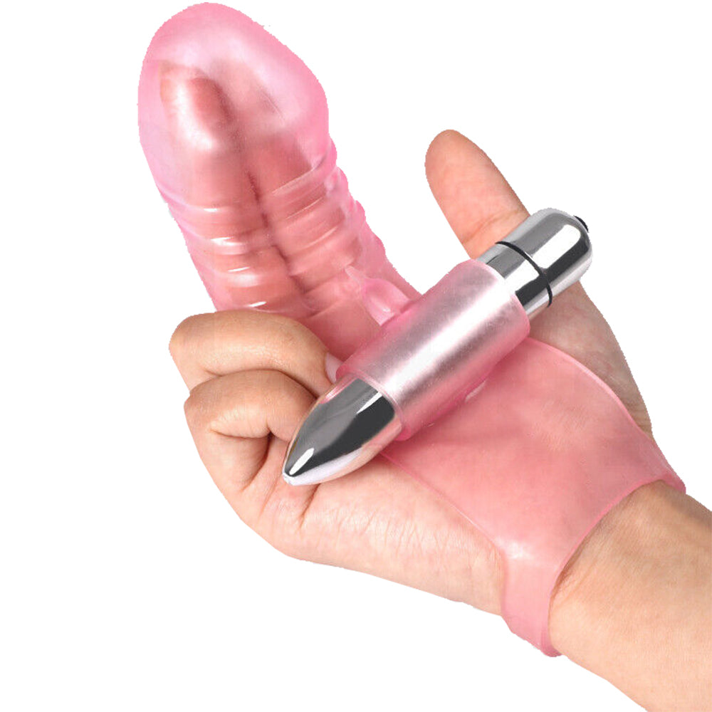 Fizz Finger Vibrator Power Bullet Clitoral Stimulator G-Spot Couples Sex Toy