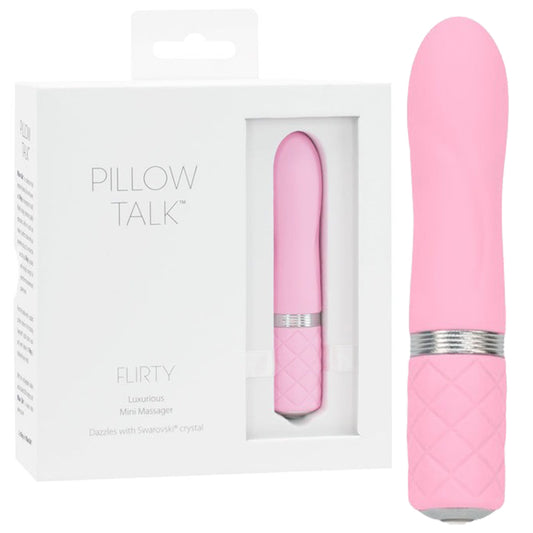 Pillow Talk Flirty Bullet Vibrator Rechargeable Pink