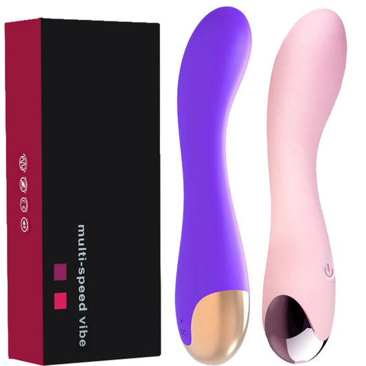 Flur USB Rechargeable G-Spot Vibrator Vaginal Anal Clit Stimulator Dildo Sex Toy