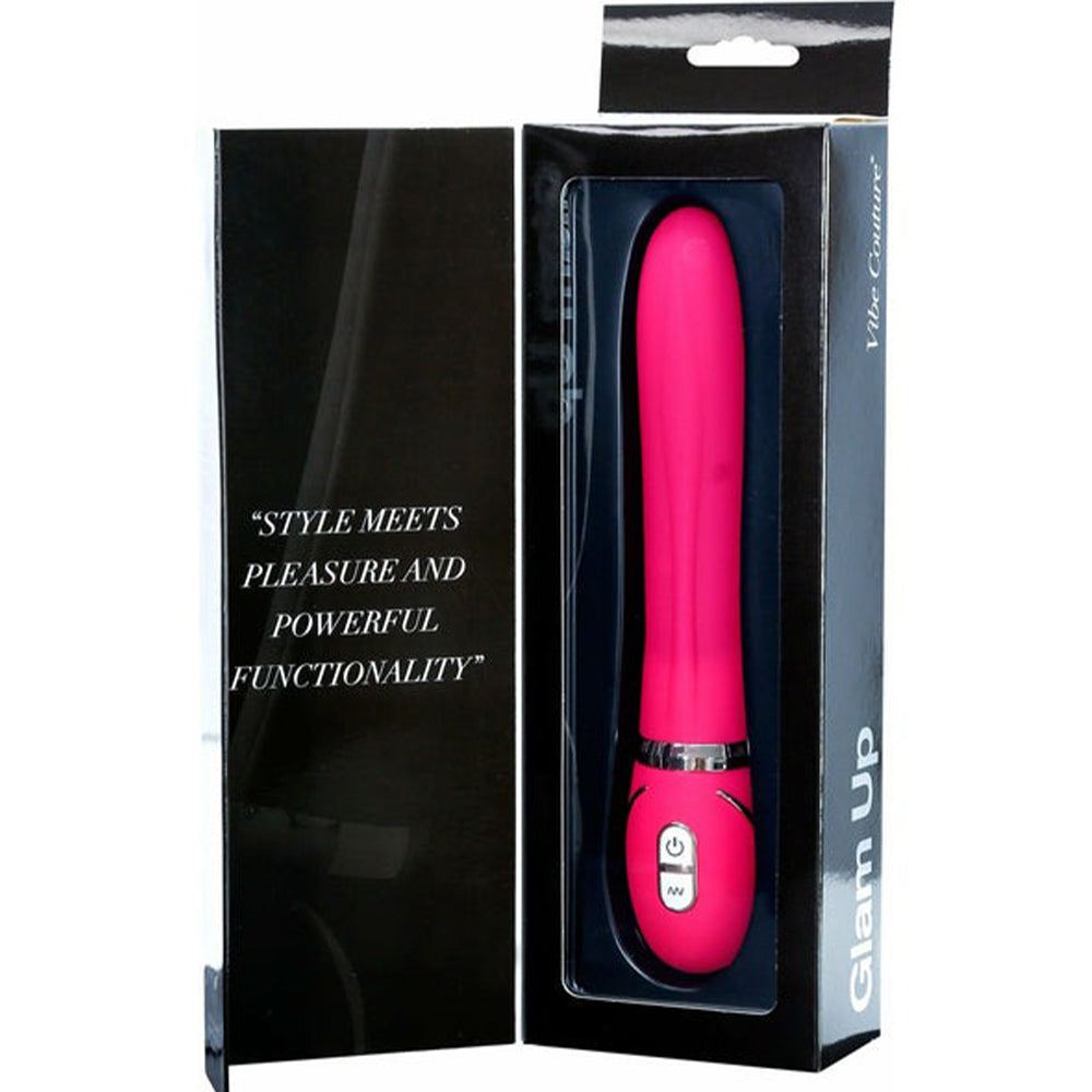 Vibe Couture Glam Up Pink G-Spot Vibrator USB Rechargeable Sex Toy