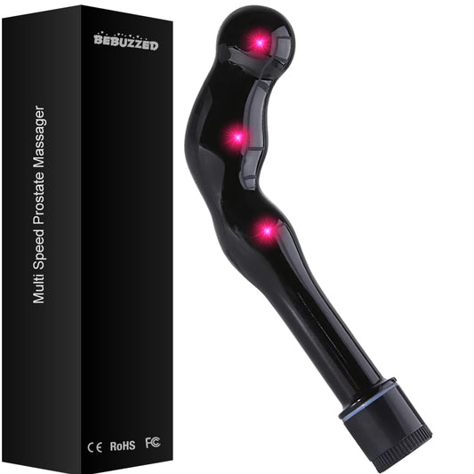 Hooky Vibrating Beaded Prostate Massager Curved Anal Butt Vibrator