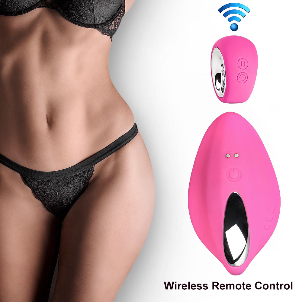 Hubba Wearable Clitoral Stimulator Vibrator Panties Vibrating Panty Pink