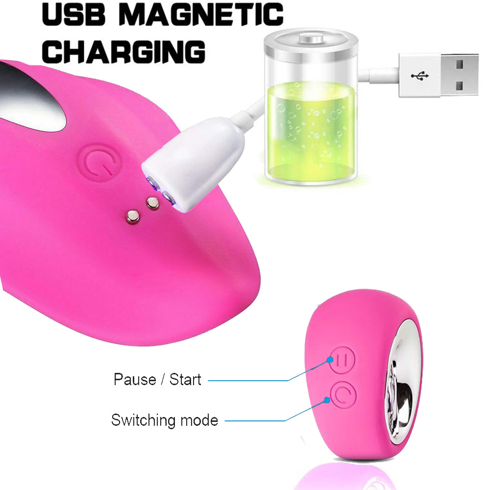 Hubba Wearable Clitoral Stimulator Vibrator Panties Vibrating Panty Pink