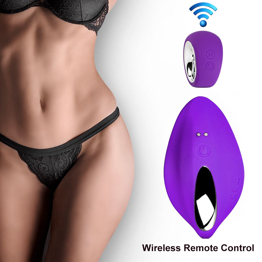 Hubba Wearable Clitoral Stimulator Vibrator Panties Vibrating Panty Purple