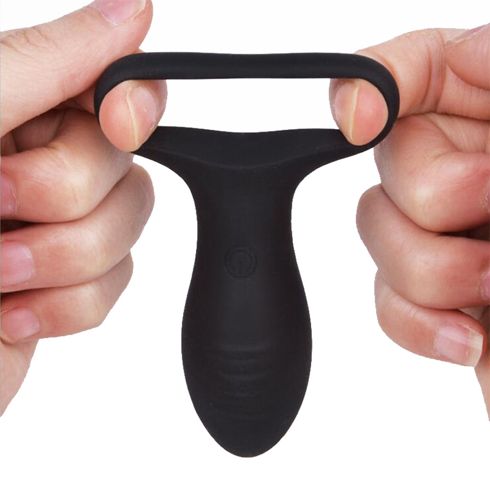 Longjohn Vibrating Couples Cock Ring Remote Control Clitoral Stimulator Sex Toy