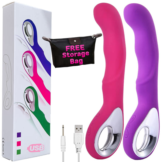 Loop Powerful 8" G-Spot Vibrator Rechargeable Dildo Personal Massager Sex Toy