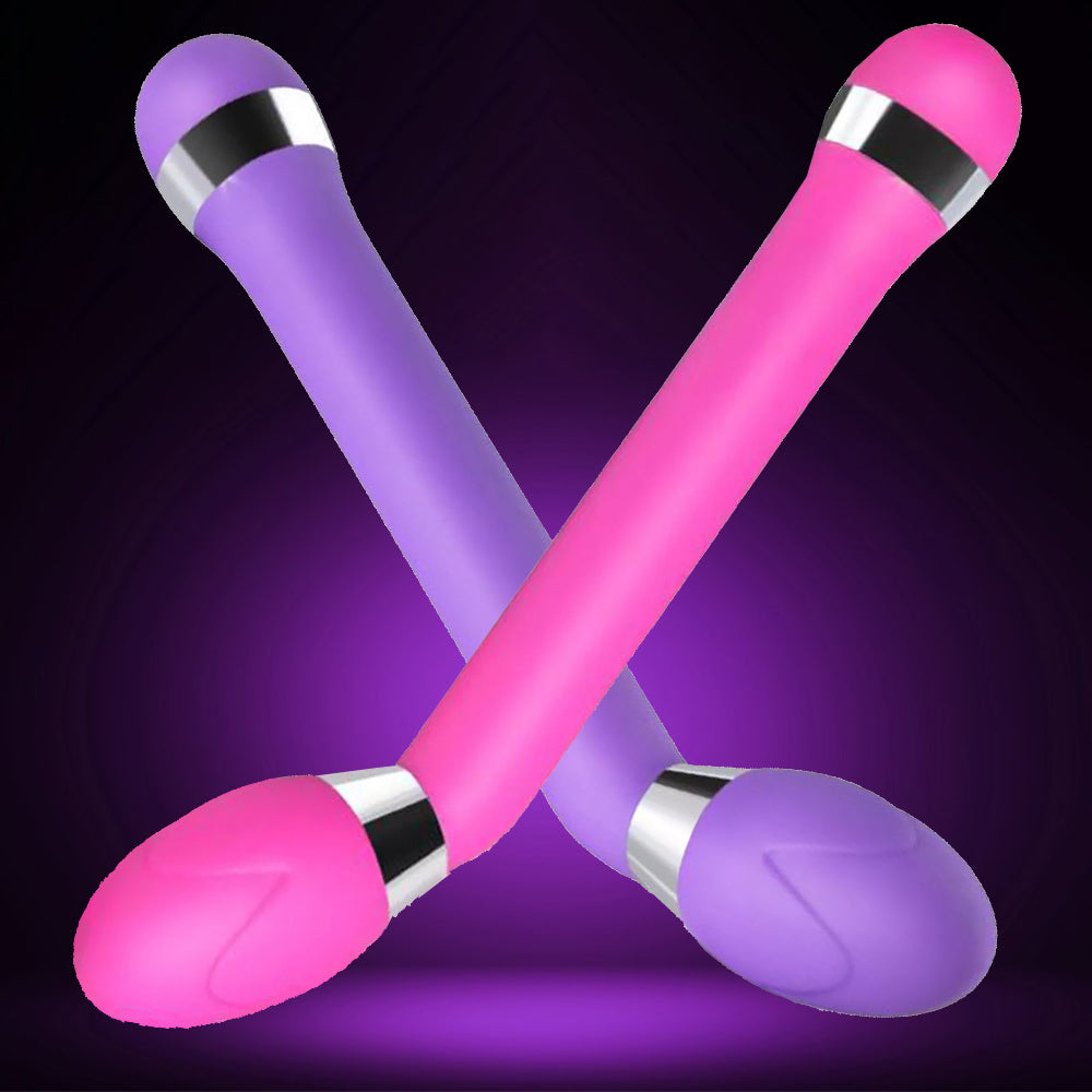 Luna G-Spot Prostate Massager Anal Curved Hook Vibrator Pink