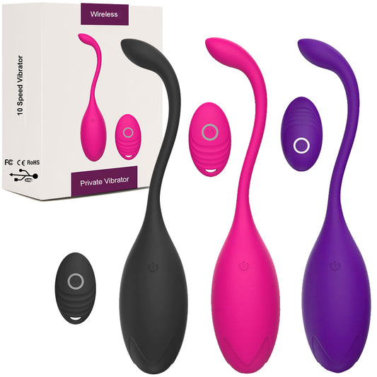 Wearable G-Spot Egg Vibrator Remote Control Vibrating Bullet Couples Sex Toy