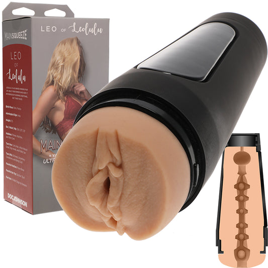 Main Squeeze LEO Of Leolulu 3D UTRASKYN Pocket Pussy Male Masturbator Sex Toy