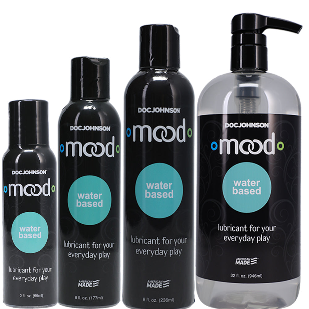 Doc Johnson Mood Water-Based Personal Lubricant Sex Lube All Toys Condoms