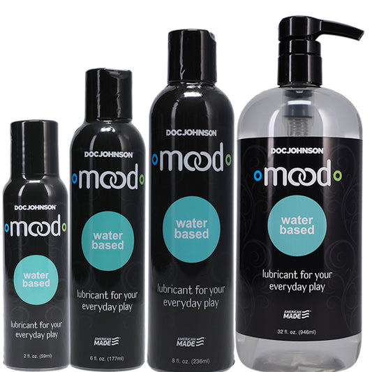 Doc Johnson Mood Water-Based Personal Lubricant Sex Lube All Toys Condoms