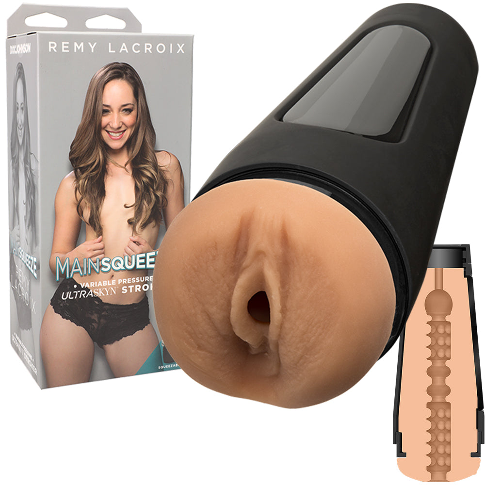 Main Squeeze Remy LaCroix UTRASKYN Pocket Pussy Male Masturbator Stroker Sex Toy