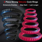 6 Cock Balls Ring Strong Silicone Male Penis Erection Enhancer Couples Rings