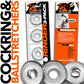 OXBALLS RINGER 3-pack of DO-NUT-1 cockrings CLEAR