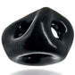 OXBALLS TRI-SPORT XL thicker 3-ring Cocksling Penis & Ball Ring BLACK