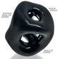 OXBALLS TRI-SPORT XL thicker 3-ring Cocksling Penis & Ball Ring BLACK