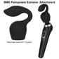 Palmpower Extreme Pleasure Cap Attachment for Palm Power Massager Black